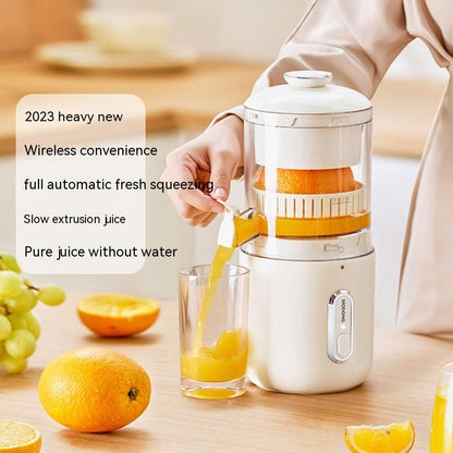 Multifunktionale Drahtlose Elektrische Entsafter Stahl Orange Zitrone Mixer USB Tragbare Mini Fruit Squeezer Druck Entsafter Küche