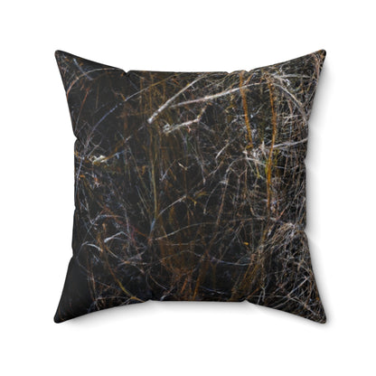 "Un vistazo a la gloria de la naturaleza" - The Alien Square Pillow