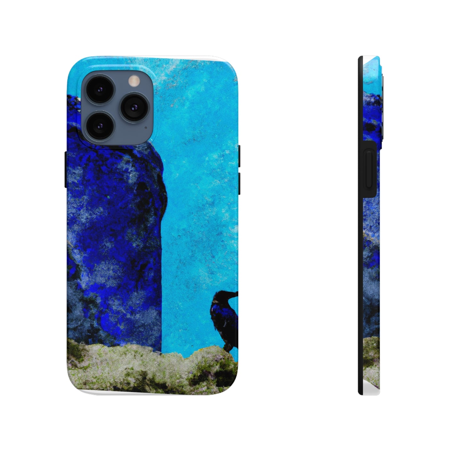 "La percha del cuervo en una torre menguante" - The Alien Tough Phone Cases