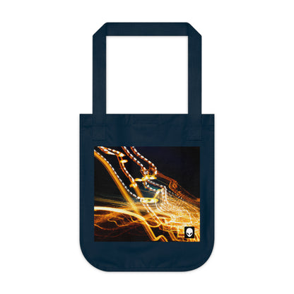 "Chaotic Disruption: An Abstract Exploration" - The Alien Eco-friendly Tote Bag