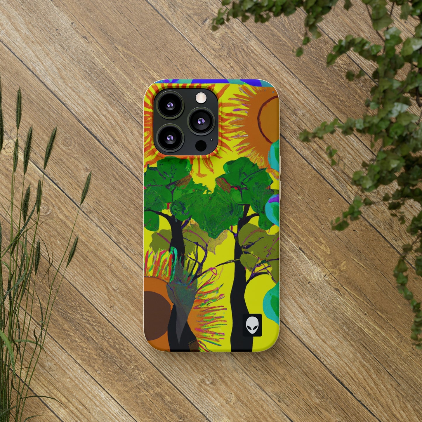 "Collision of Nature's Beauty" - The Alien Eco-friendly Cases