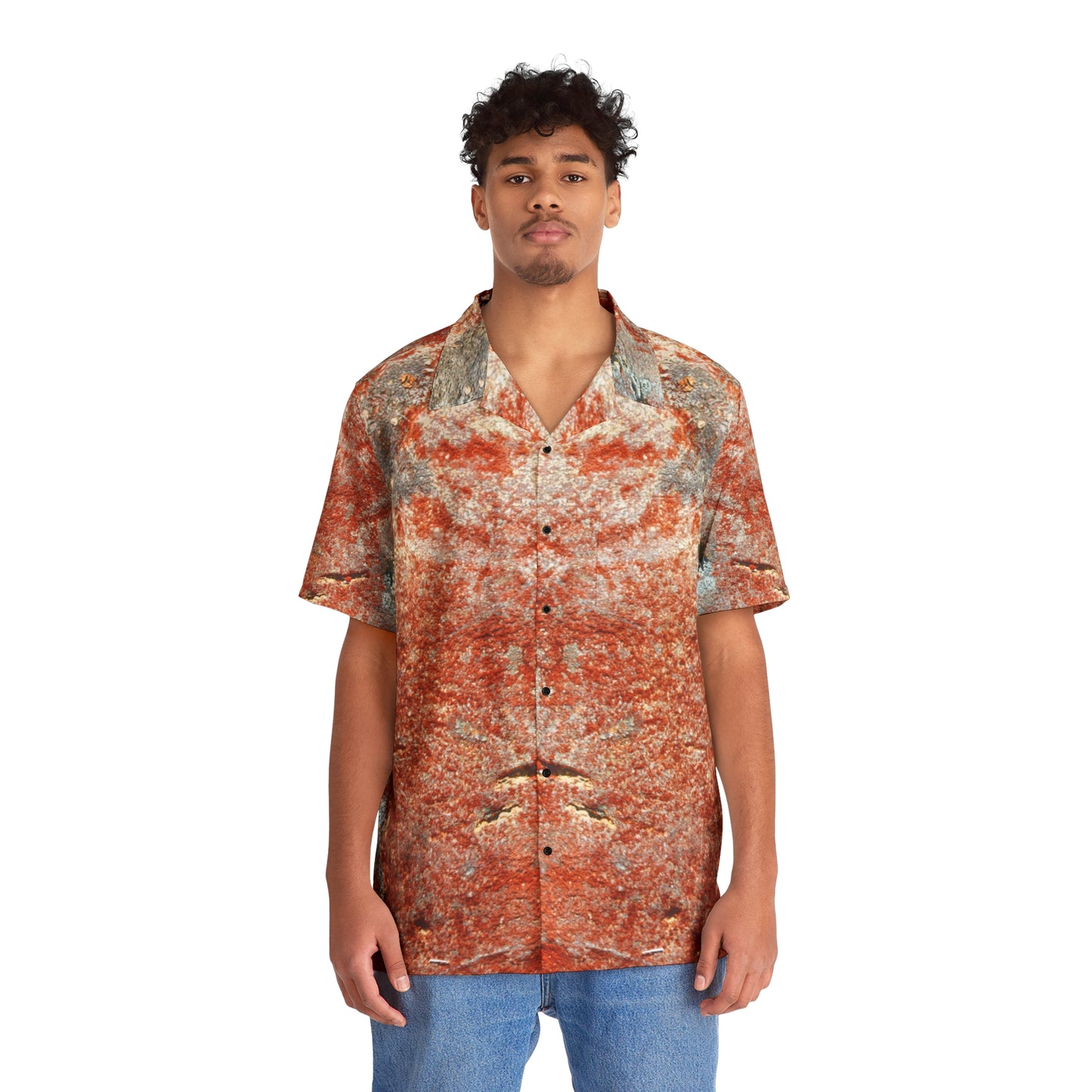 Palette Portico - Camisa hawaiana para hombre The Alien