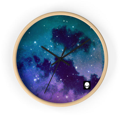 "Sinfonía celestial de medianoche" - El reloj de pared alienígena