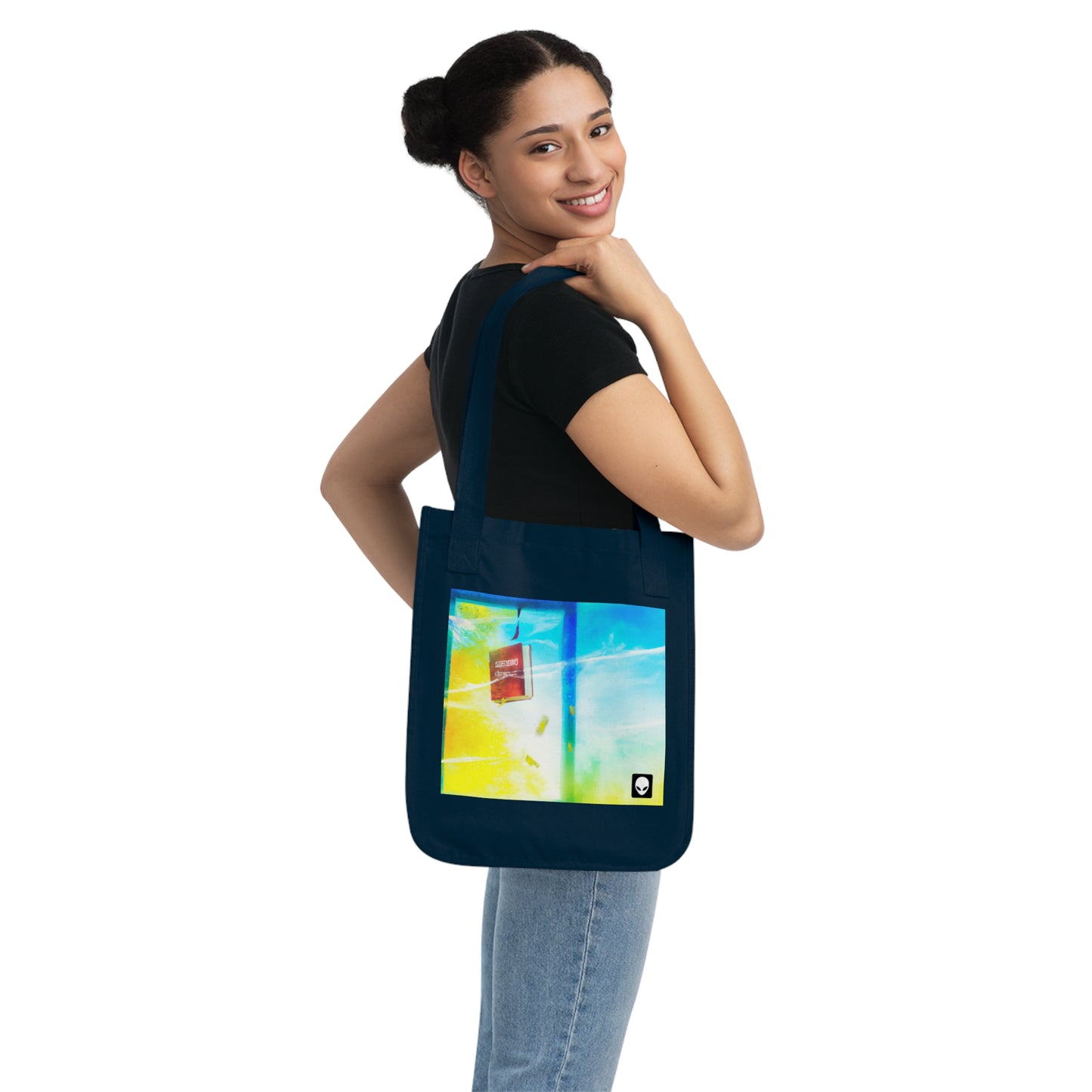 "Explorando mi mundo a través del arte: capturando los recuerdos de los lugares visitados" - The Alien Eco-friendly Tote Bag