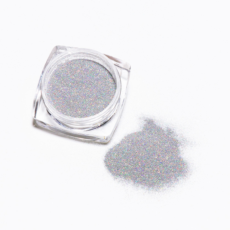 Nagel-Regenbogen-Puder, Laser-Spiegelpulver