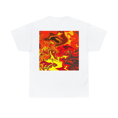 "Energía abstracta en movimiento" - La camiseta alienígena