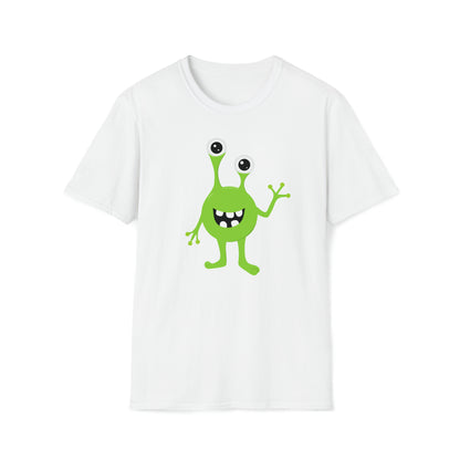 Solar System Sojourn - The Alien Unisex Softstyle T-Shirt