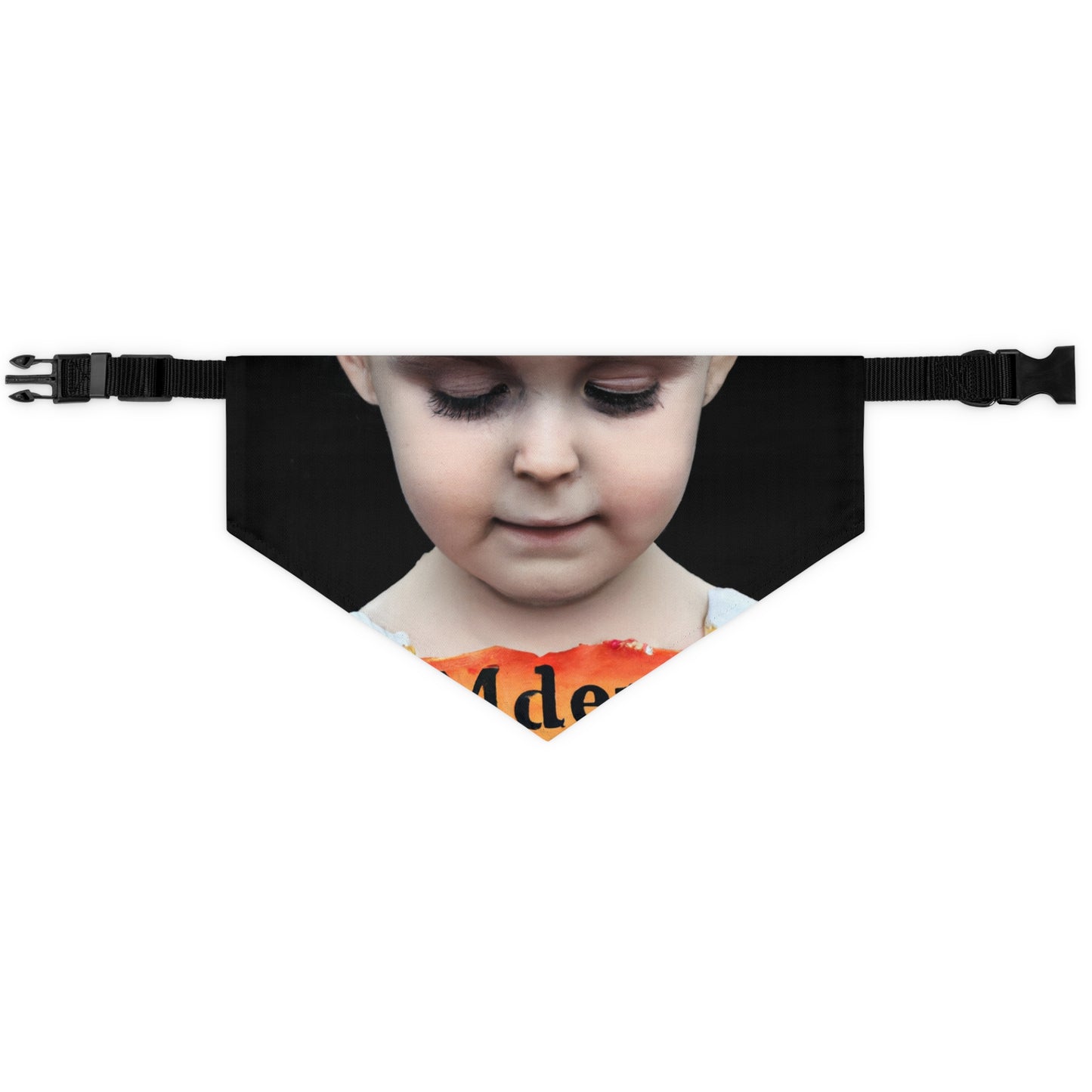 "Anxious Beginnings: A Child's Uncertain Futurescape". - The Alien Pet Bandana Collar