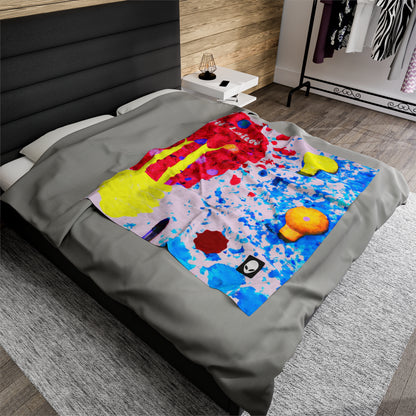 Life's Evolutionary Map! - The Alien Velveteen Plush Blanket