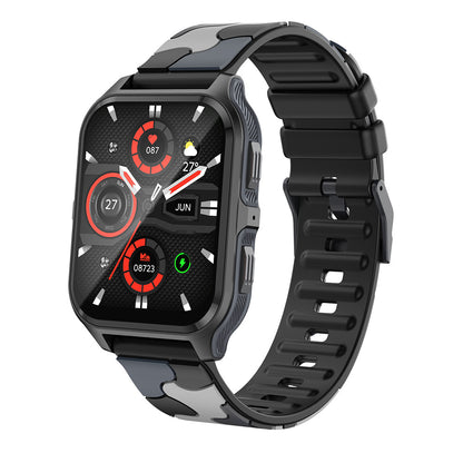 Nuevo reloj inteligente P73 con control del ritmo cardíaco y llamadas Bluetooth, reloj deportivo