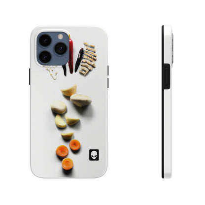 "Cocinando creatividad: arte de cocina de bricolaje" - The Alien Tough Phone Cases