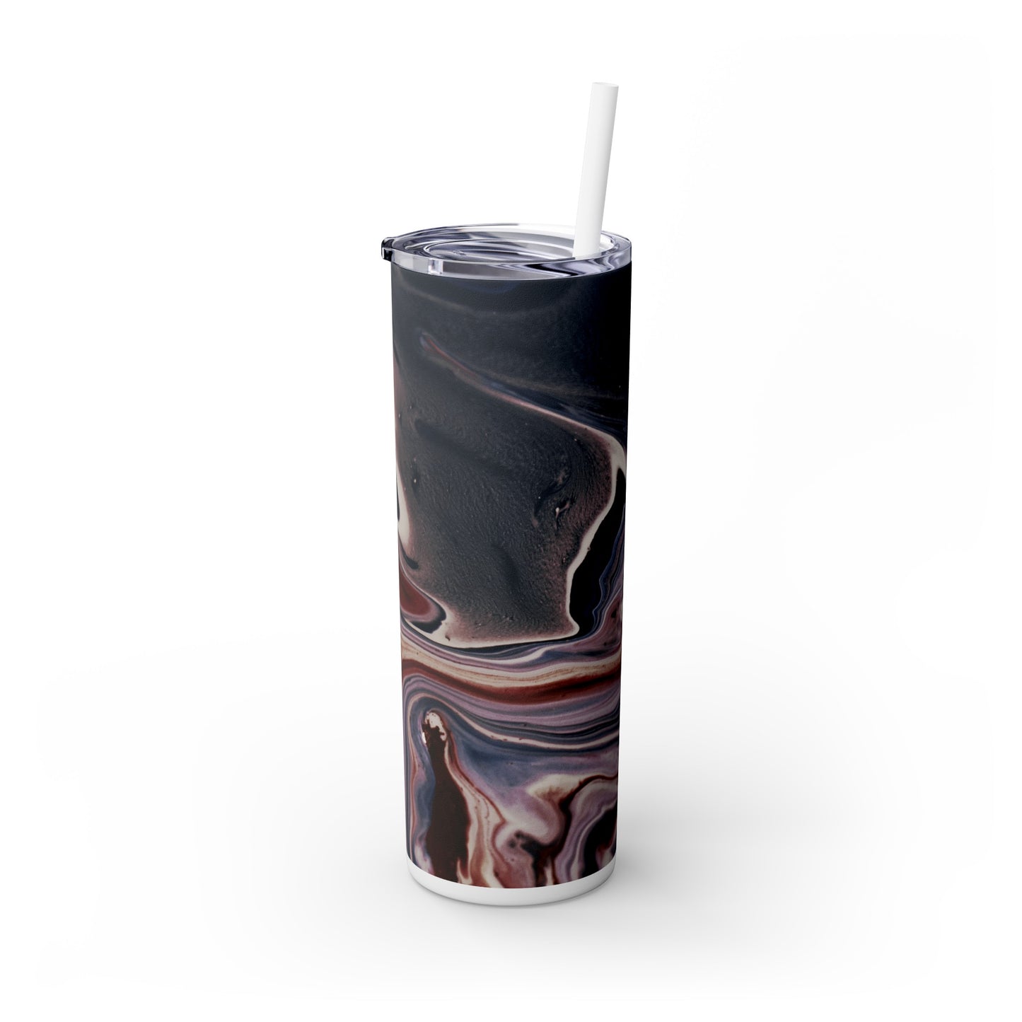 Masterpiece Musings - The Alien Maars® Skinny Tumbler with Straw 20oz