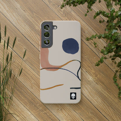 "Contraste geométrico: explorando el color a través de la geometría" - The Alien Eco-friendly Cases