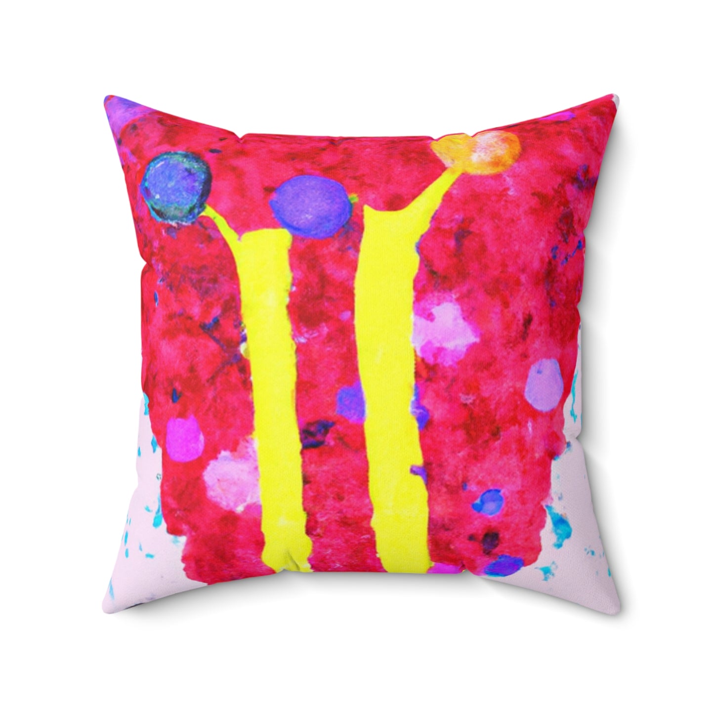 Life's Evolutionary Map! - The Alien Square Pillow