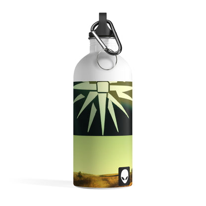 "A Reflection of My Journey: A Collage of Growth and Transformation" - The Alien Stainless Steel Water Bottle