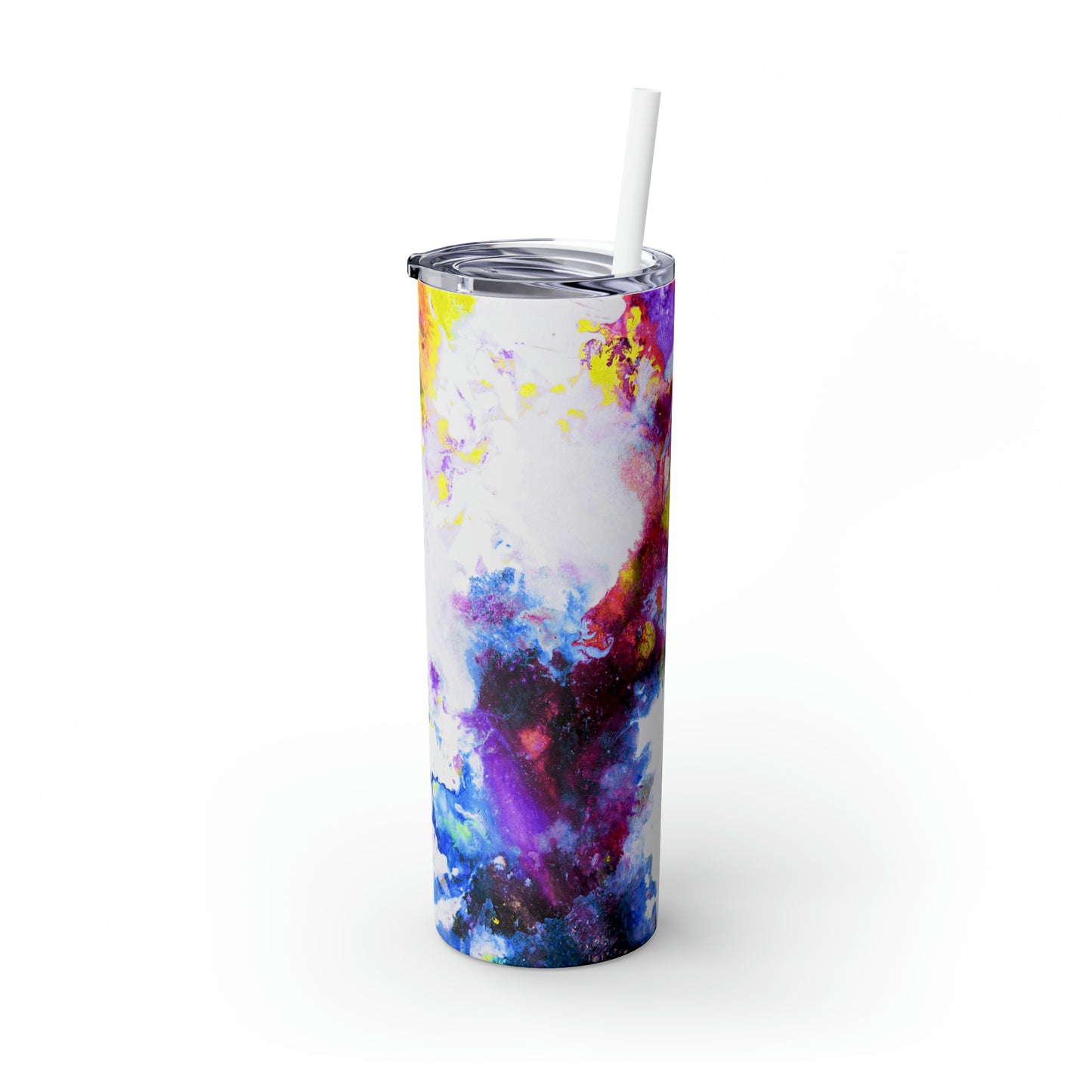 Kalei Doodles - The Alien Maars® Skinny Tumbler with Straw 20oz