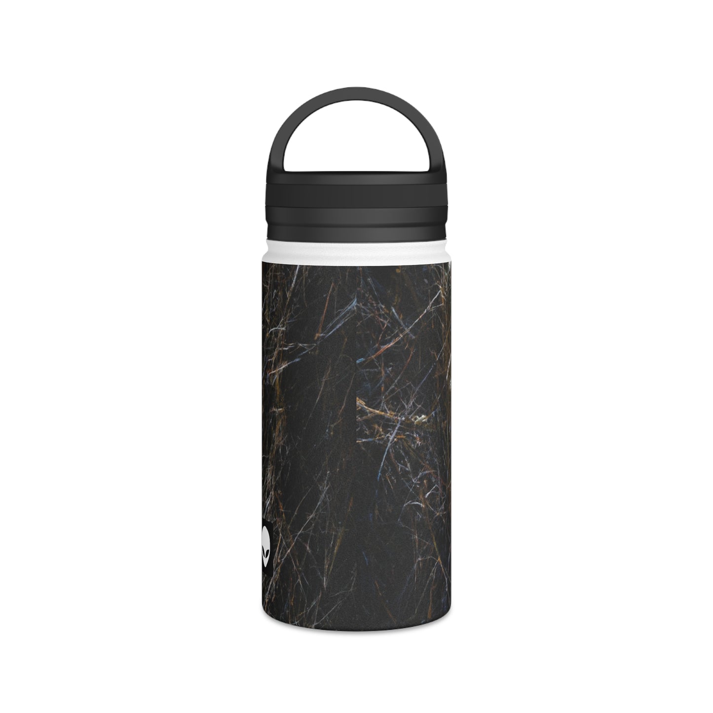 "A Glimpse of Nature's Glory" - The Alien Stainless Steel Water Bottle, Handle Lid