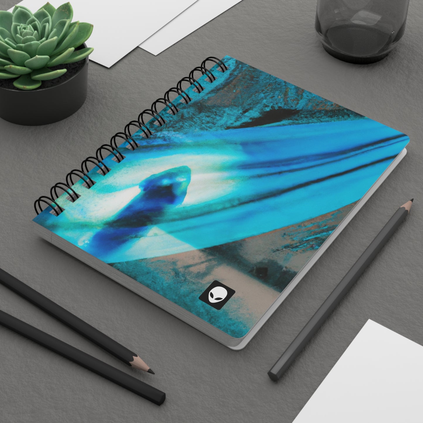 "Dreamscape: Exploring the Inner Realm" - The Alien Spiral Bound Journal