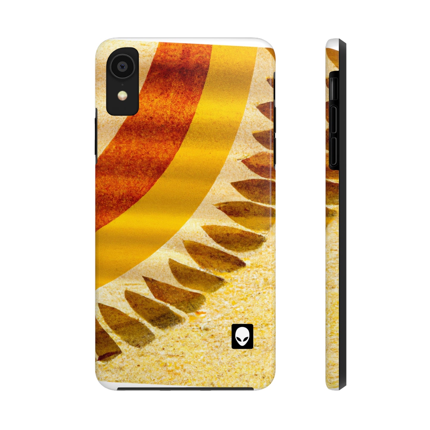 „Ein natürliches Mosaik: Formen und Farben der Erde“ – The Alien Tough Phone Cases