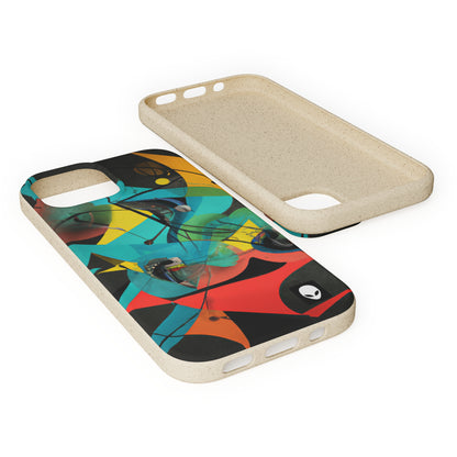 "Illusionary Perspective: A Colorful Dance of Light" - The Alien Eco-friendly Cases