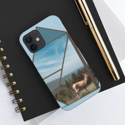 "Paisajes oníricos: un collage de arte cotidiano" - The Alien Tough Phone Cases