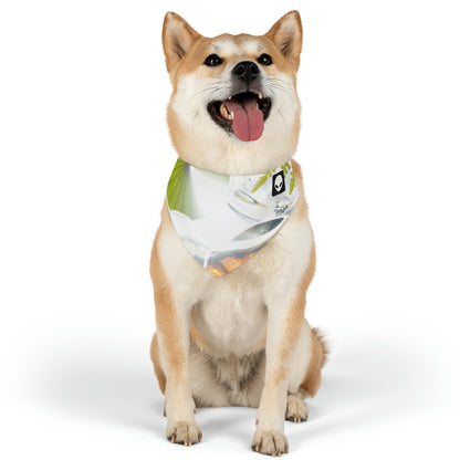 "Earth's Splendor: A Colorful Collage of Natural Wonders" - The Alien Pet Bandana Collar