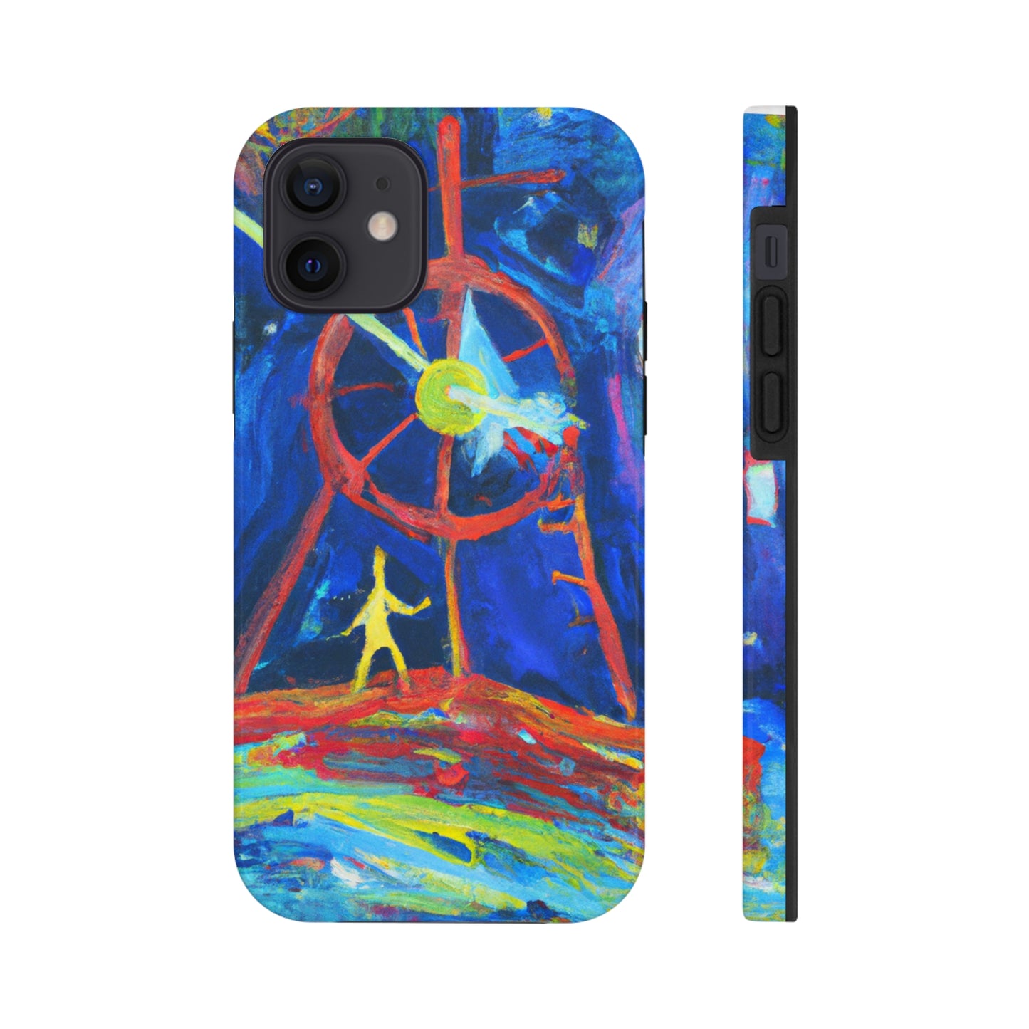 "Un paso a través de los tiempos" - The Alien Tough Phone Cases