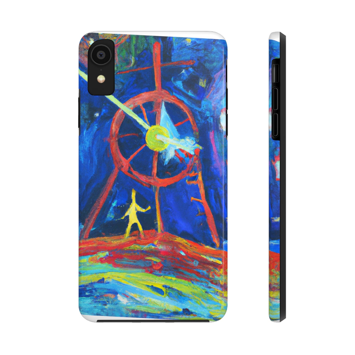 "Un paso a través de los tiempos" - The Alien Tough Phone Cases