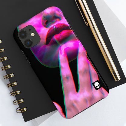 „Identität in der Abstraktion: Erforschung digitaler Selbstporträts“ – The Alien Tough Phone Cases