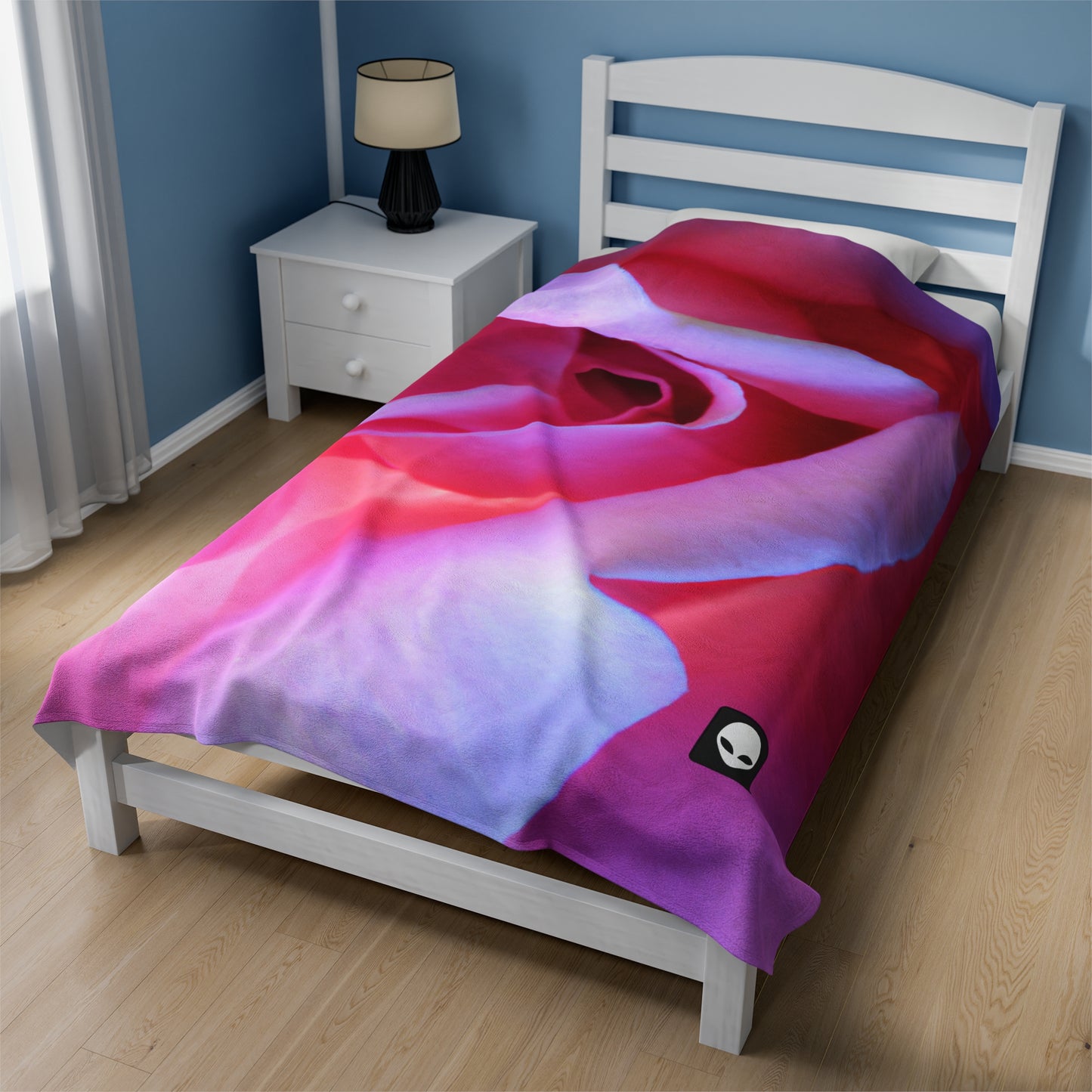 "Blissful Blooms: The Delicate Beauty of Nature" - The Alien Velveteen Plush Blanket