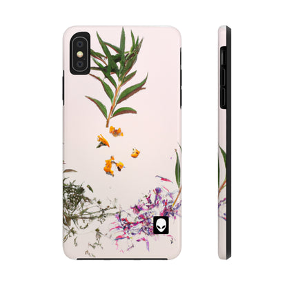 „Die Palette der Natur erkunden: Ein Experiment in der abstrakten Kunst“ – The Alien Tough Phone Cases