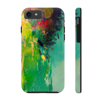 "Un día de verano perezoso: una oda abstracta" - The Alien Tough Phone Cases