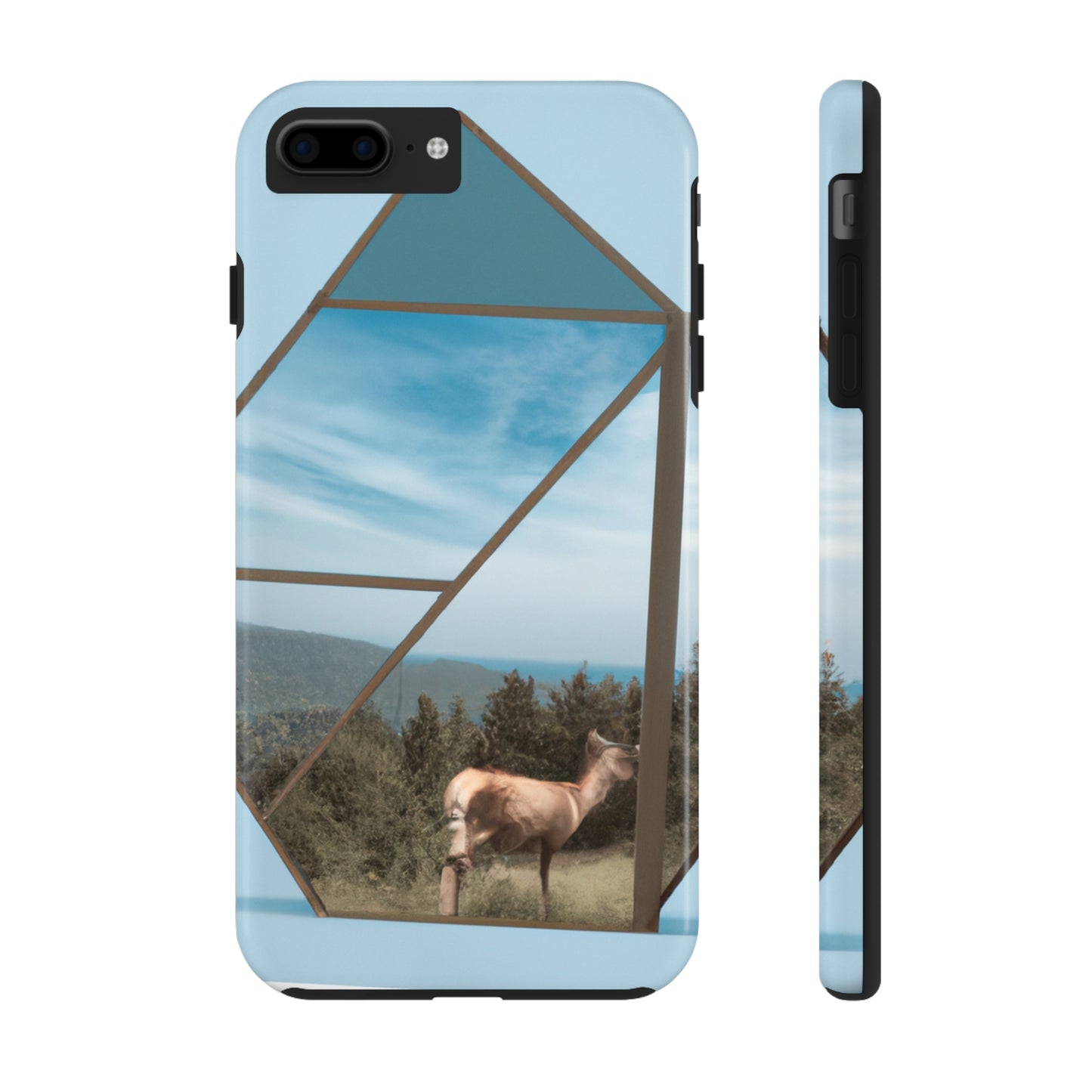 „Dreamscapes: Eine alltägliche Kunstcollage“ – The Alien Tough Phone Cases