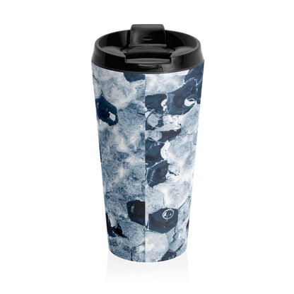 Mosaic Magic - The Alien Stainless Steel Travel Mug