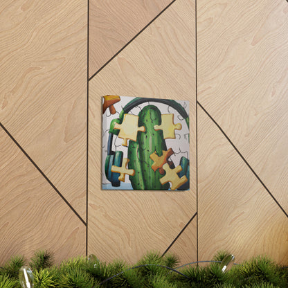 "Cactified Puzzle Time" - The Alien Canva