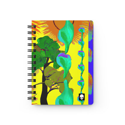 "Colisión de la belleza de la naturaleza" - The Alien Spiral Bound Journal