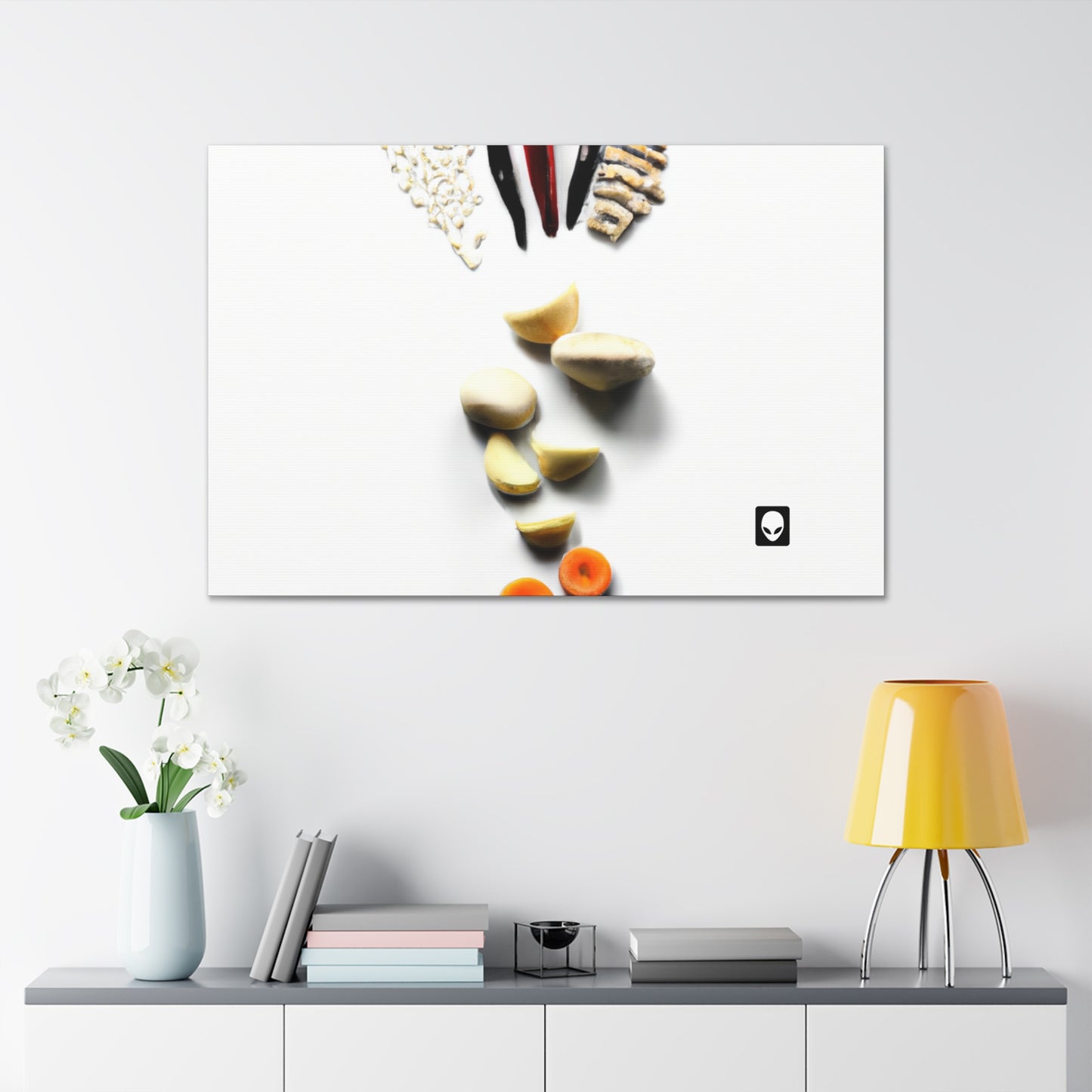 "Cooking Up Creativity: DIY Kitchen Art" - The Alien Canva