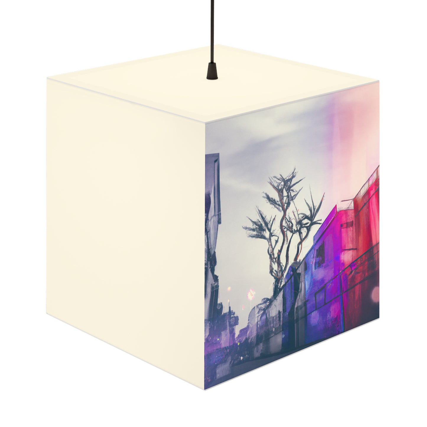 "Explorando fotografías en color": la lámpara Alien Light Cube