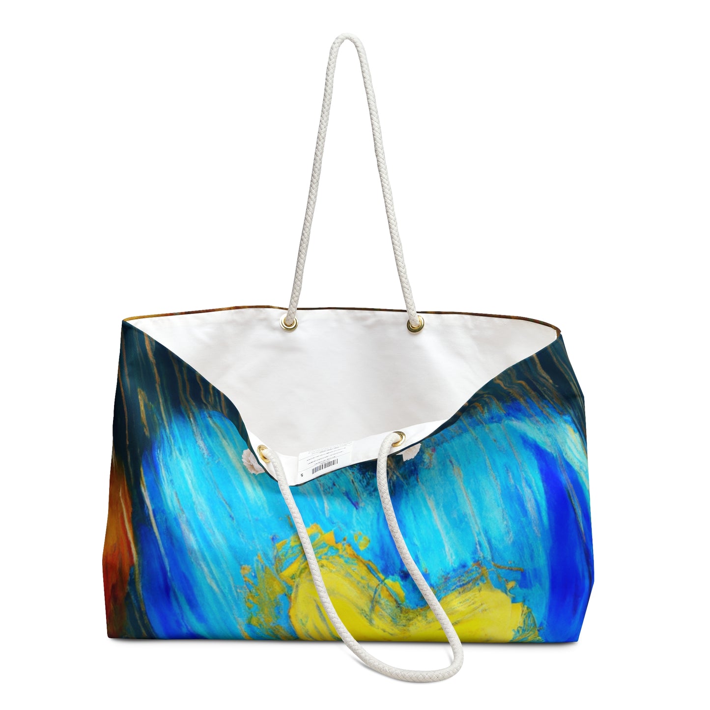 "Life-size Love in a Stormy Sky" - The Alien Weekender Bag