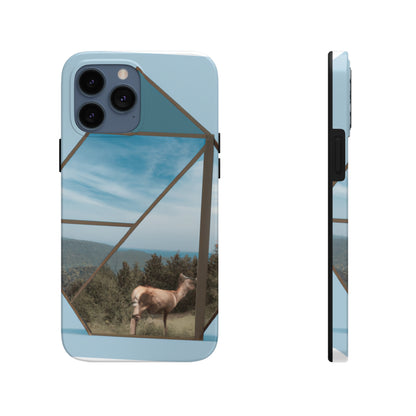 "Dreamscapes: An Everyday Art Collage" - The Alien Tough Phone Cases