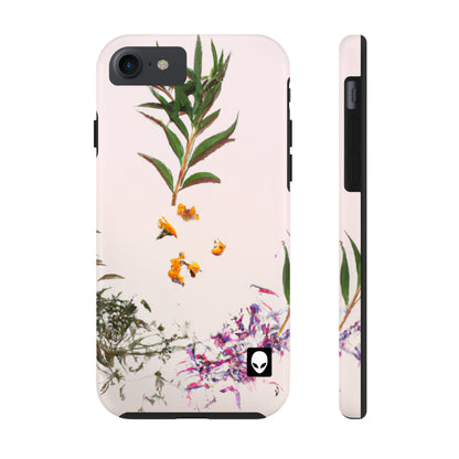 „Die Palette der Natur erkunden: Ein Experiment in der abstrakten Kunst“ – The Alien Tough Phone Cases