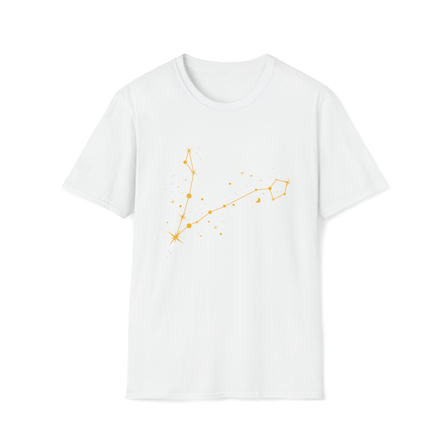 Pisces Star Constellation - The Alien Unisex Softstyle T-Shirt