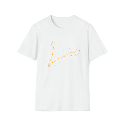 Constelación de estrellas de Piscis - La camiseta alienígena unisex Softstyle