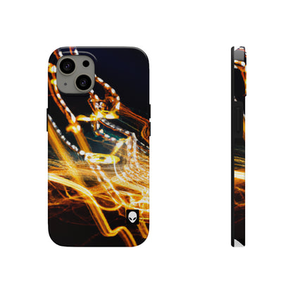 "Chaotic Disruption: An Abstract Exploration" - The Alien Tough Phone Cases