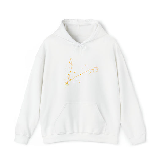 Constelación de estrellas de Piscis - La sudadera con capucha Alien Unisex Heavy Blend™