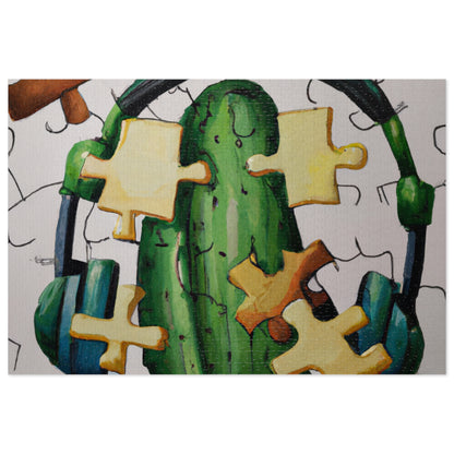 "Cactified Puzzle Time" - The Alien Jigsaw Puzzle