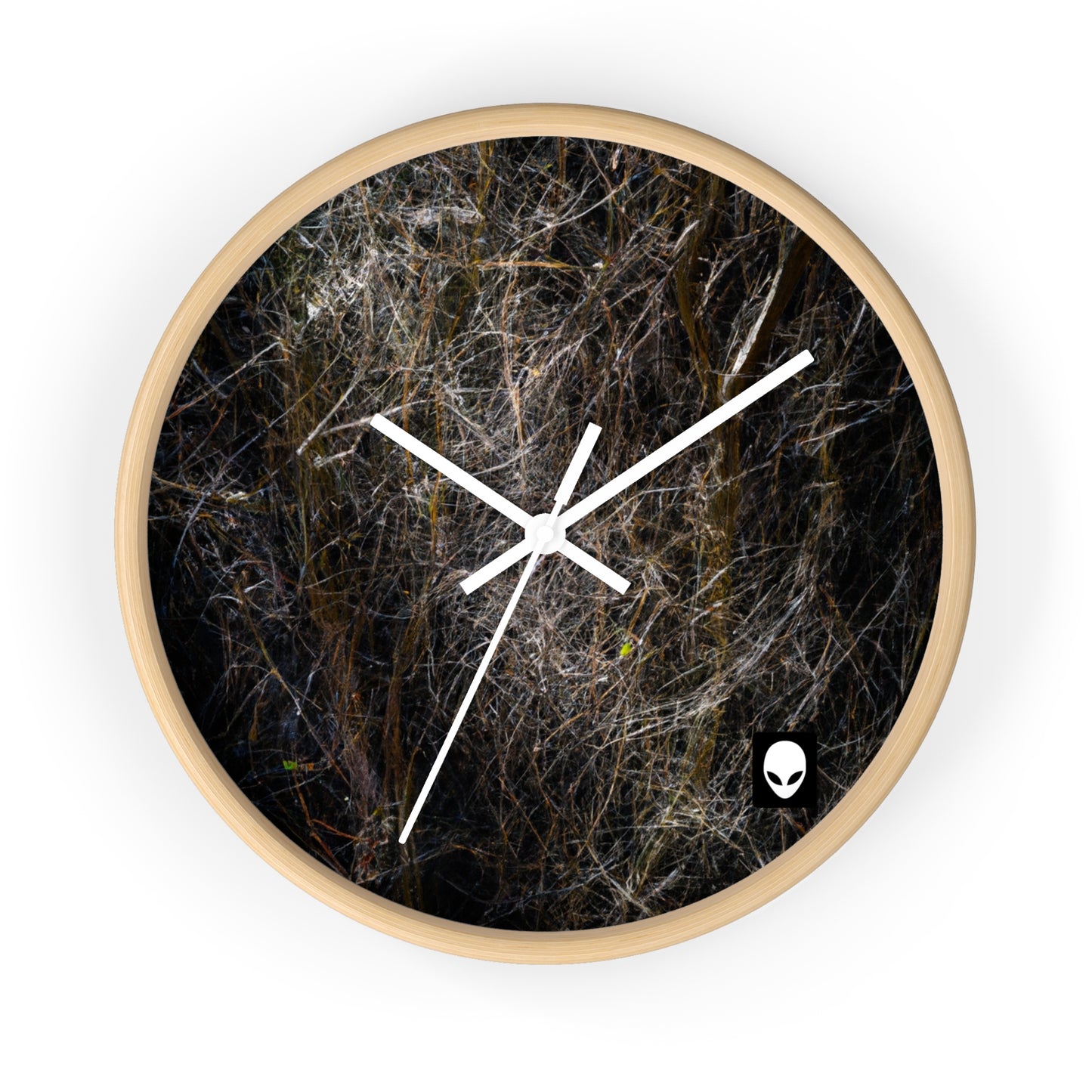 "A Glimpse of Nature's Glory" - The Alien Wall Clock