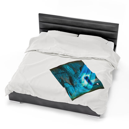 "Dreamscape: Exploring the Inner Realm" - The Alien Velveteen Plush Blanket