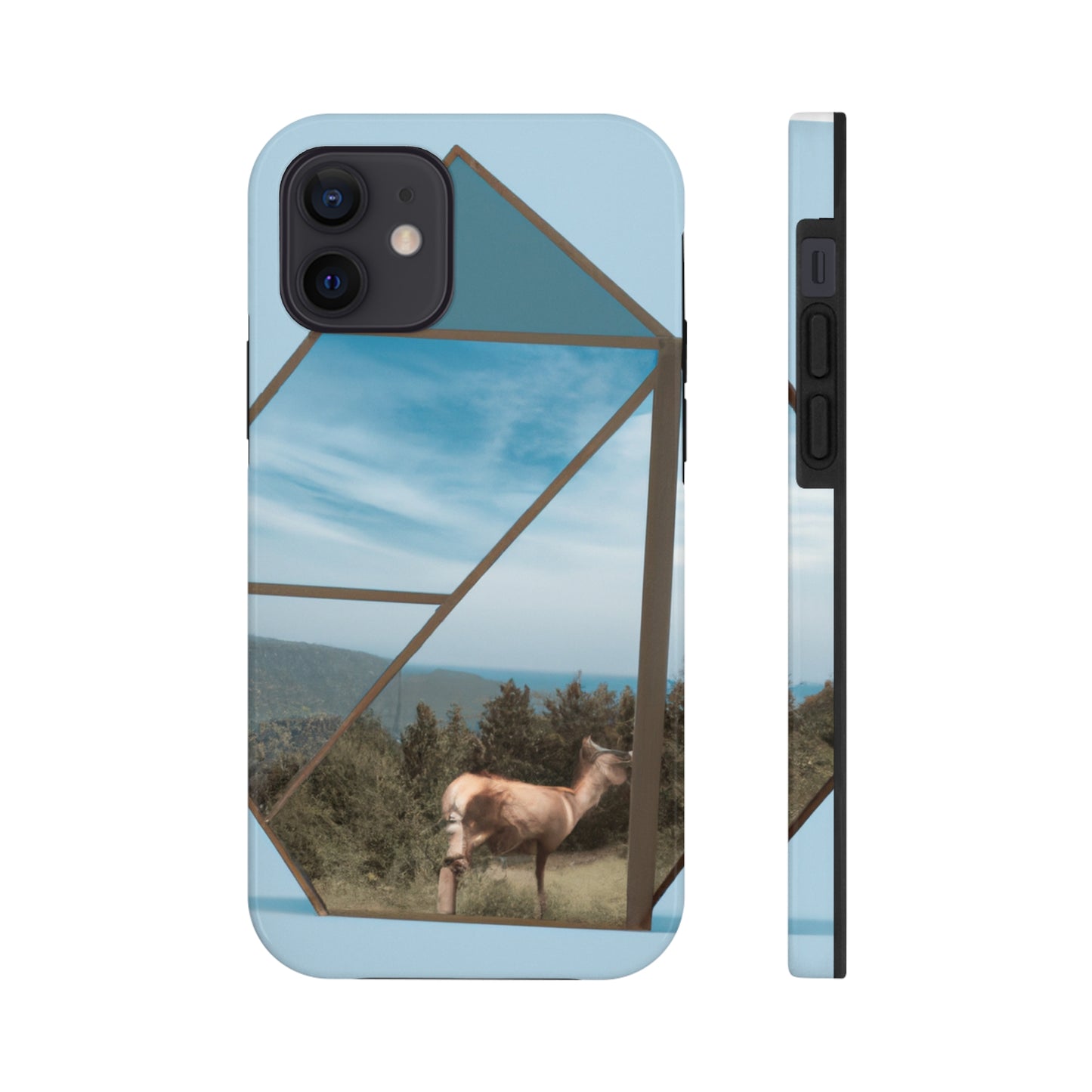 "Dreamscapes: An Everyday Art Collage" - The Alien Tough Phone Cases