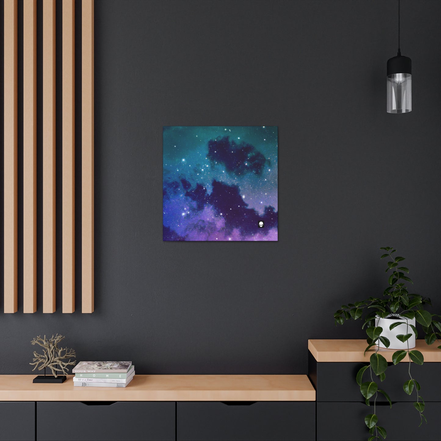 "Midnight Celestial Symphony" - The Alien Canva